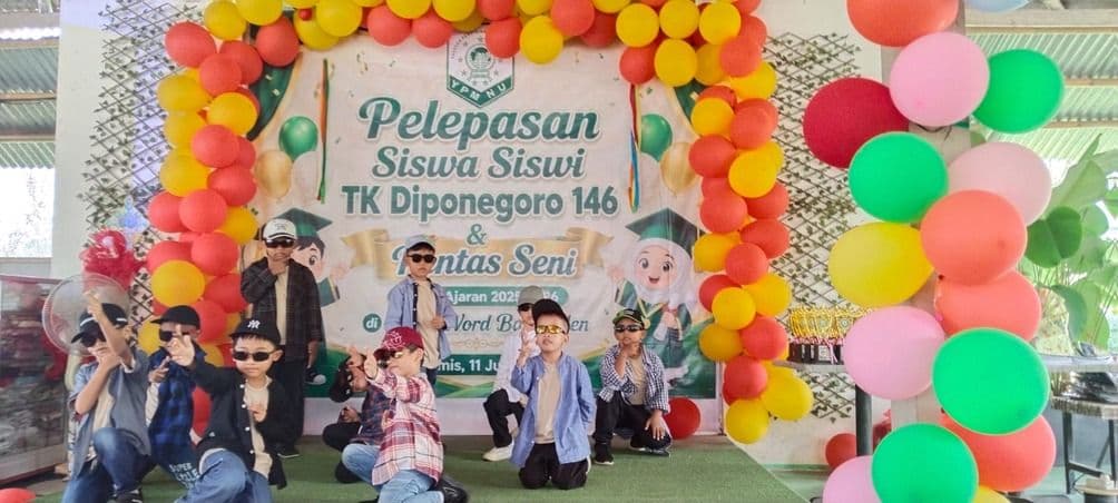 Pelepasan dan Pentas Seni TK Diponegoro 146: Langkah Kecil Menuju Masa Depan Gemilang