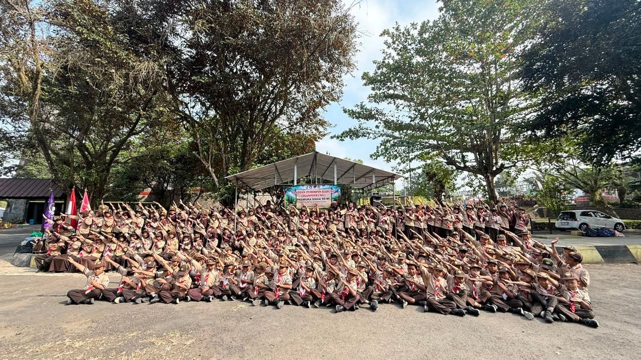 Membentuk Pemimpin Masa Depan, Dianpintung dan Dianpinru Kwarran Purwokerto Barat Berlangsung Ceria di Monumen Jenderal Soedirman