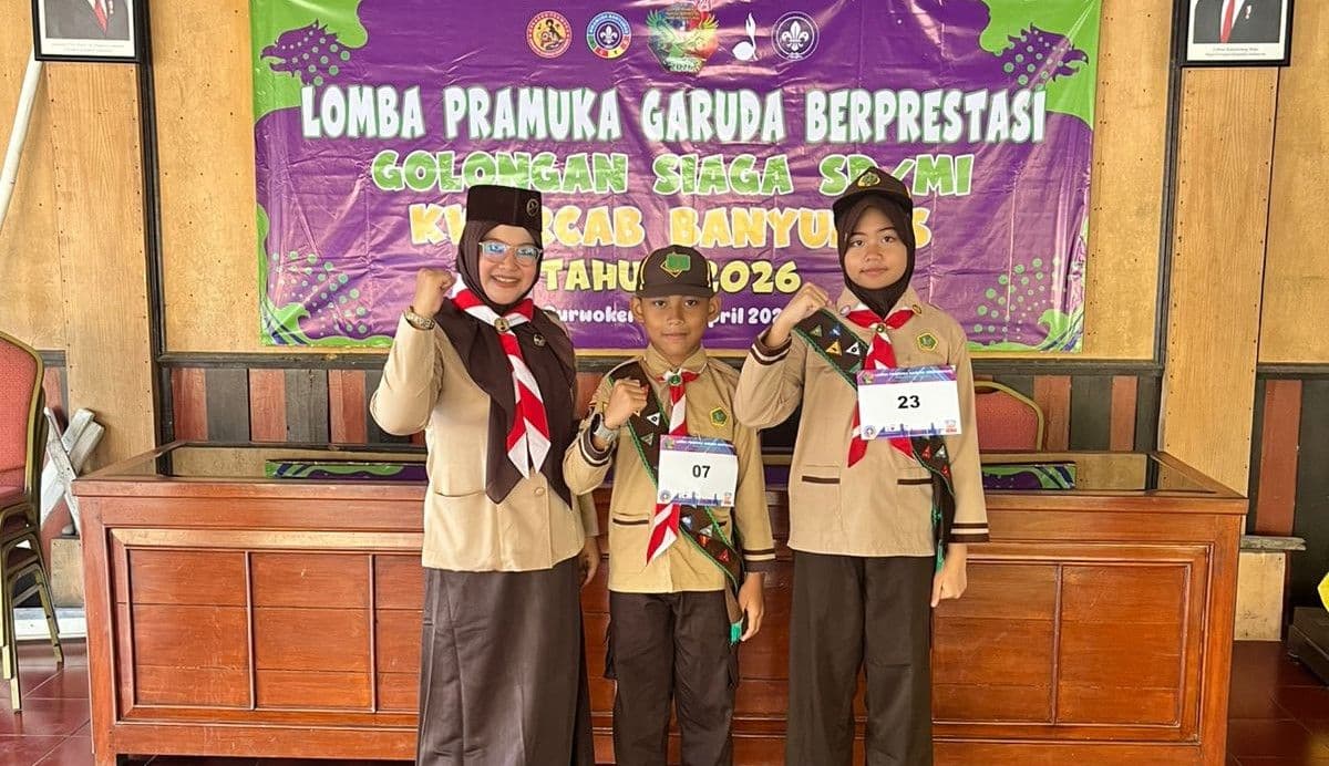 Langkah Membanggakan! Siaga Garuda SDN 3 Kedungwuluh Korwilcam Purwokerto Barat Tembus 10 Besar
