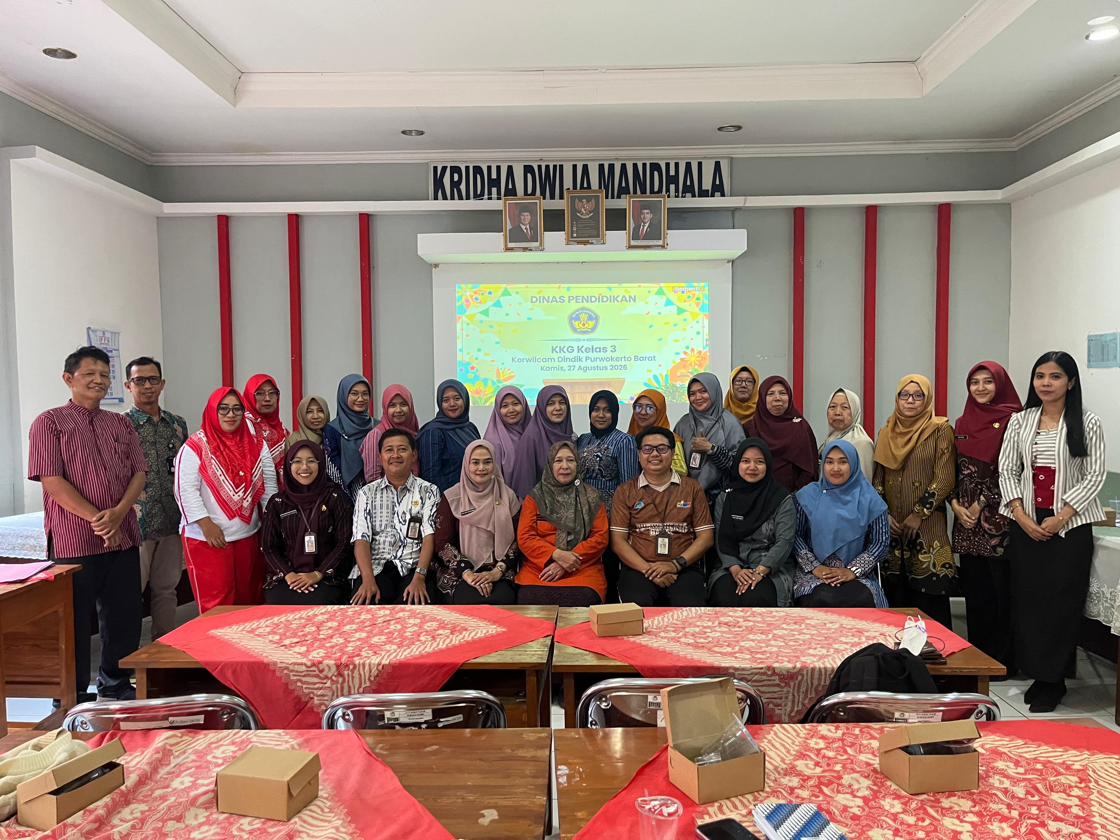 KKG Kelas III Purwokerto Barat Perkuat Kompetensi Guru Melalui Asesmen dan Pemanfaatan AI