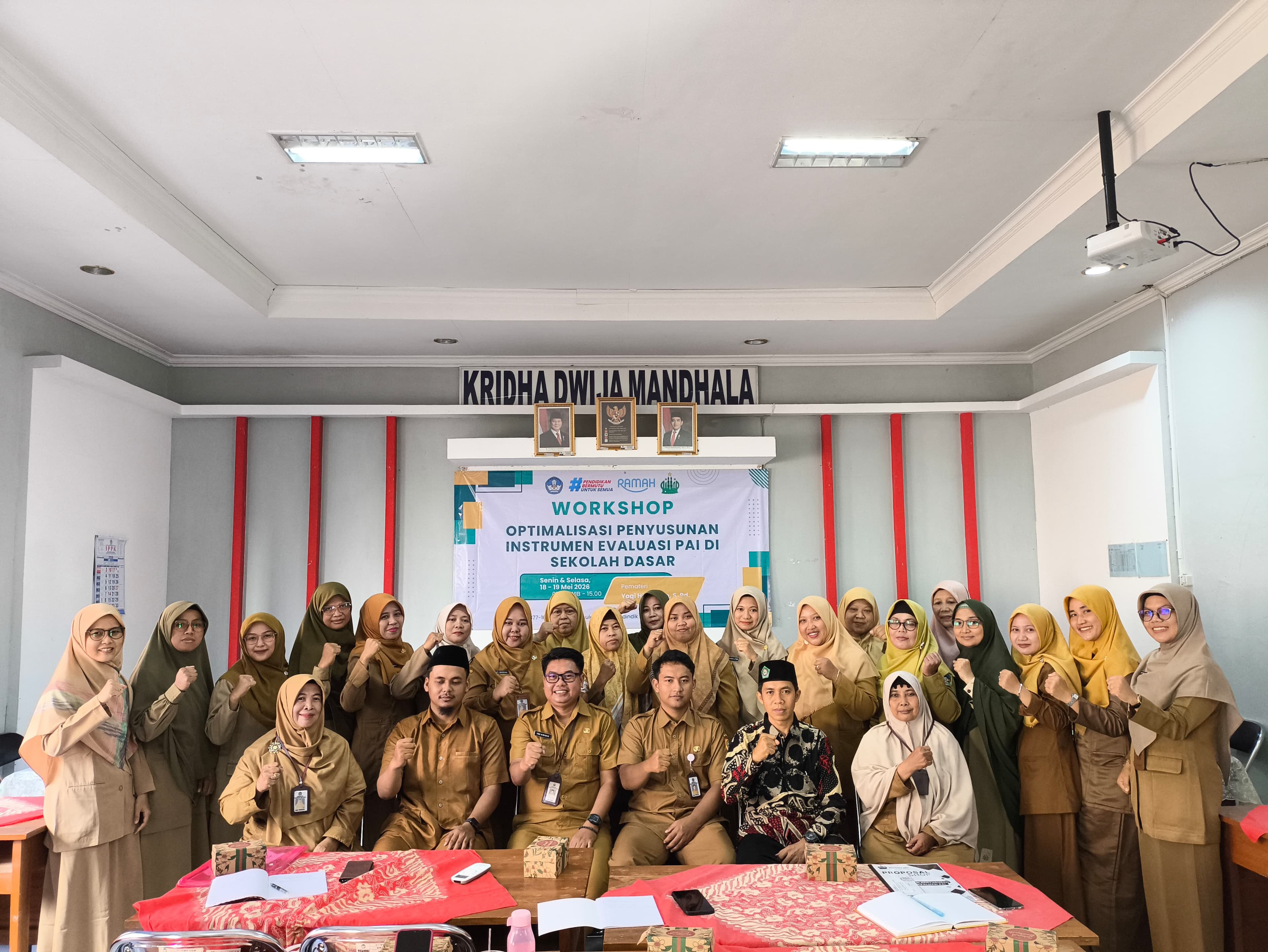 KKG PAI Purwokerto Barat Gelar Workshop HOTS: Perkuat Profesionalisme Guru dan Hadirkan Pembelajaran Agama yang Inspiratif